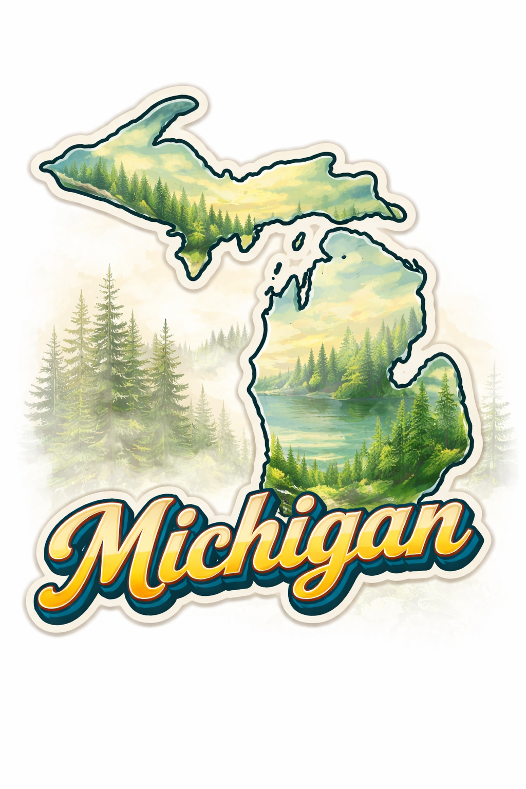 Michigan - Shop by State - shop Michigan inspired gifts and home decor - Moose & Mallard