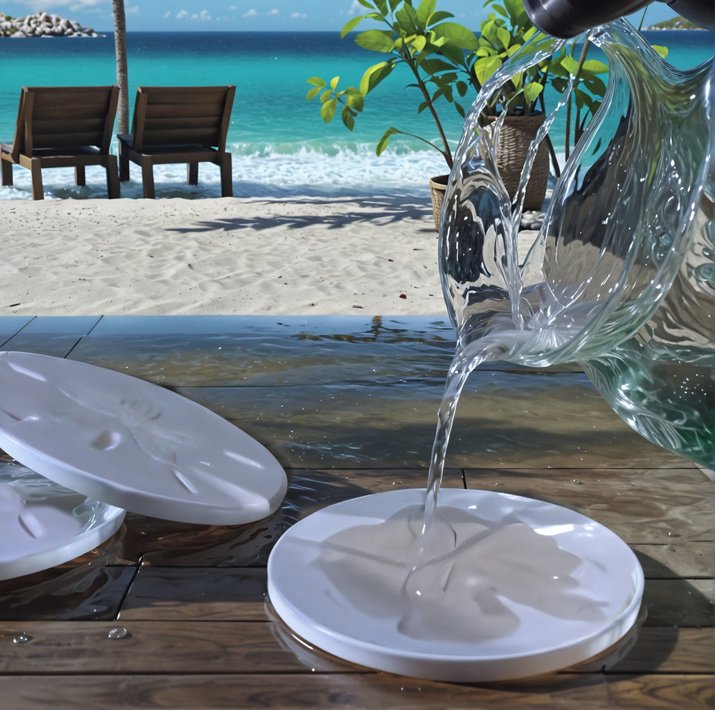 Bass Fish Drink Coasters