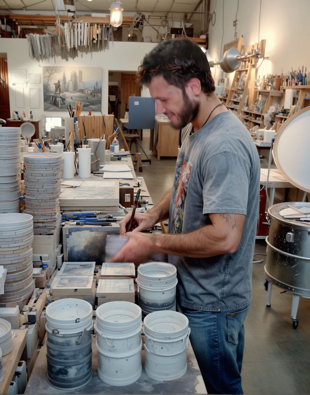 Bass Fish Drink Coasters