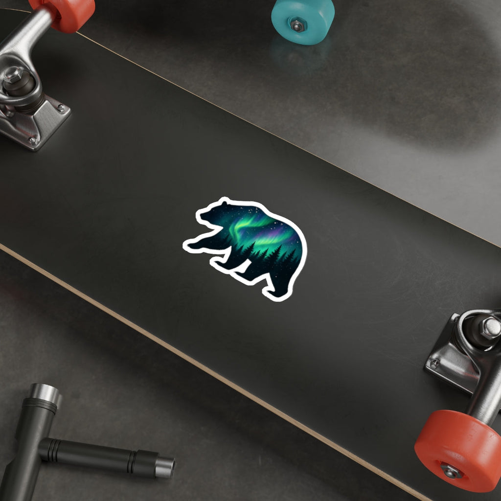 Aurora Bear Die-Cut Sticker