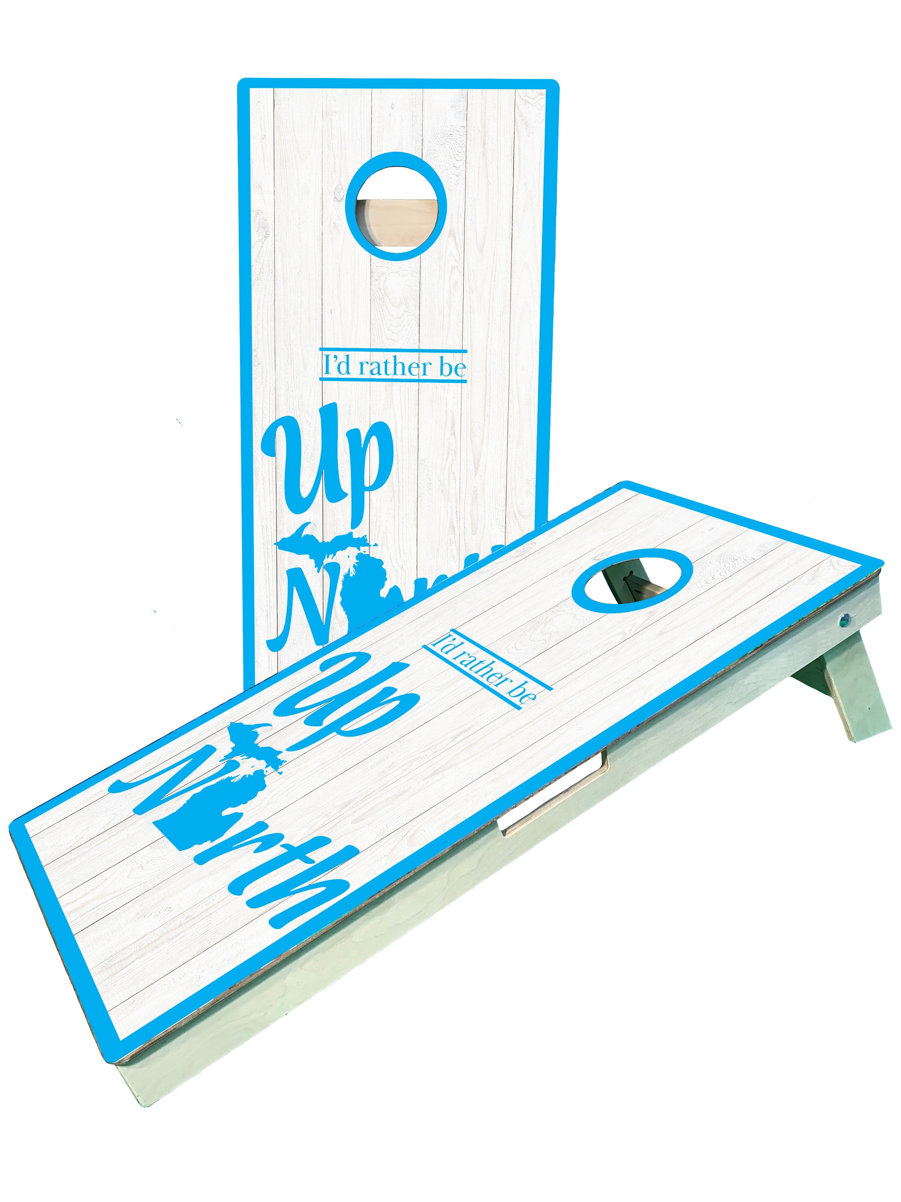 Up North Cottage MI Cornhole Boards