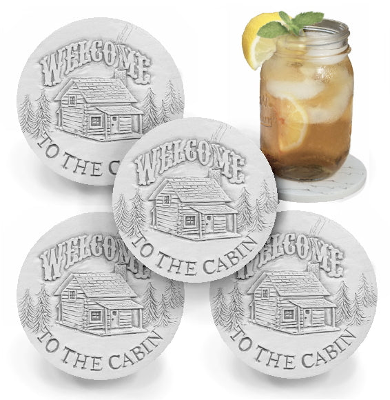 Cabin Drink Coasters