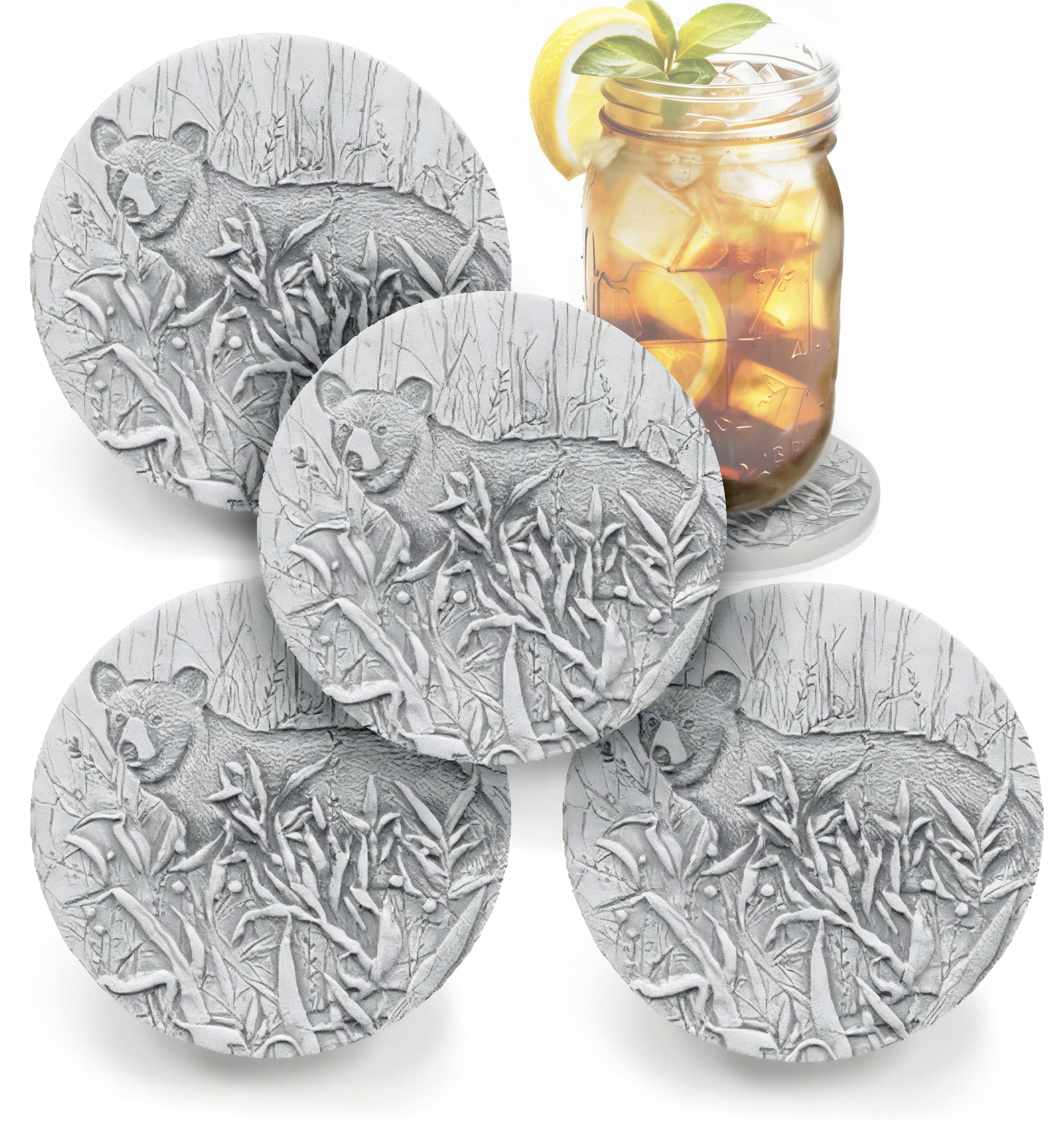 Bear Drink Coasters