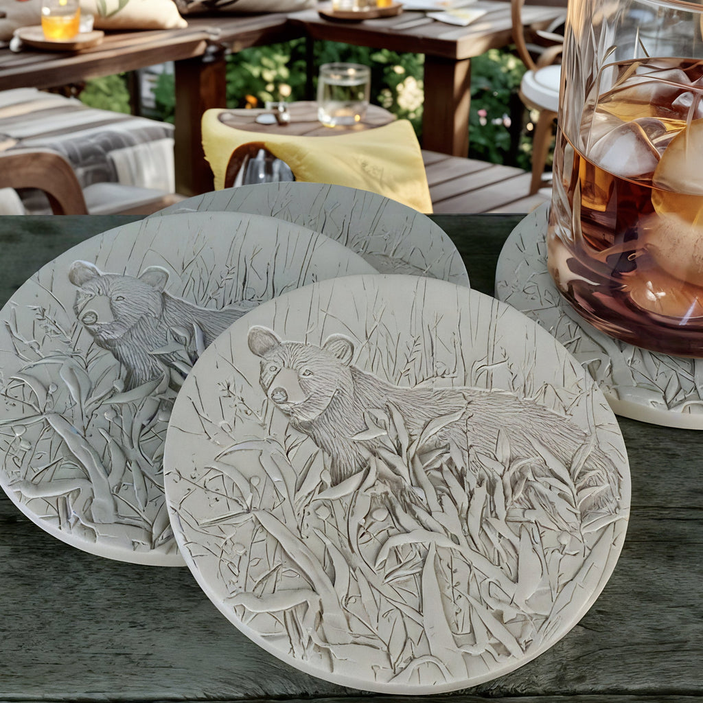 Bear Drink Coasters