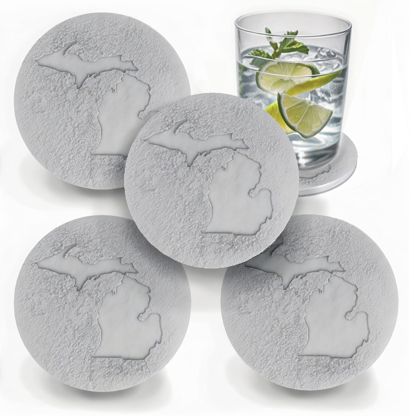 Michigan Drink Coasters