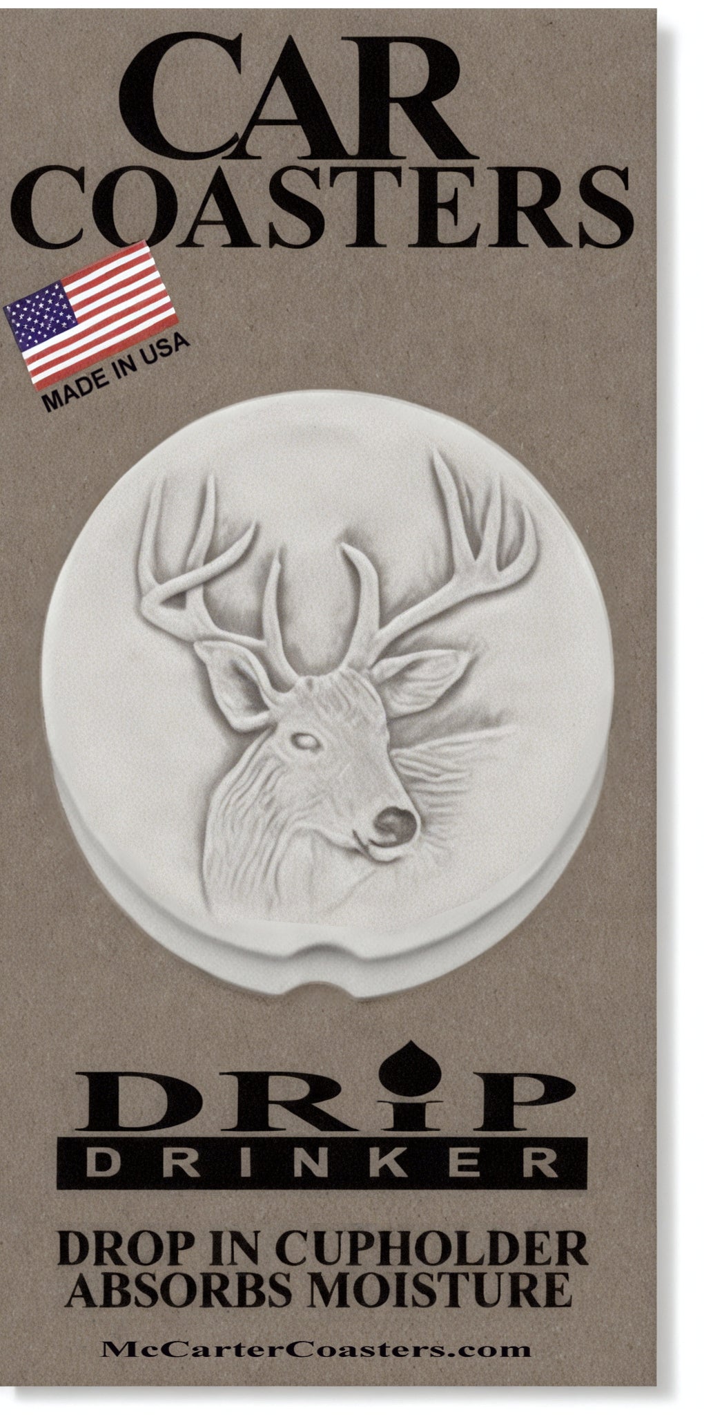 Deer Car Coasters
