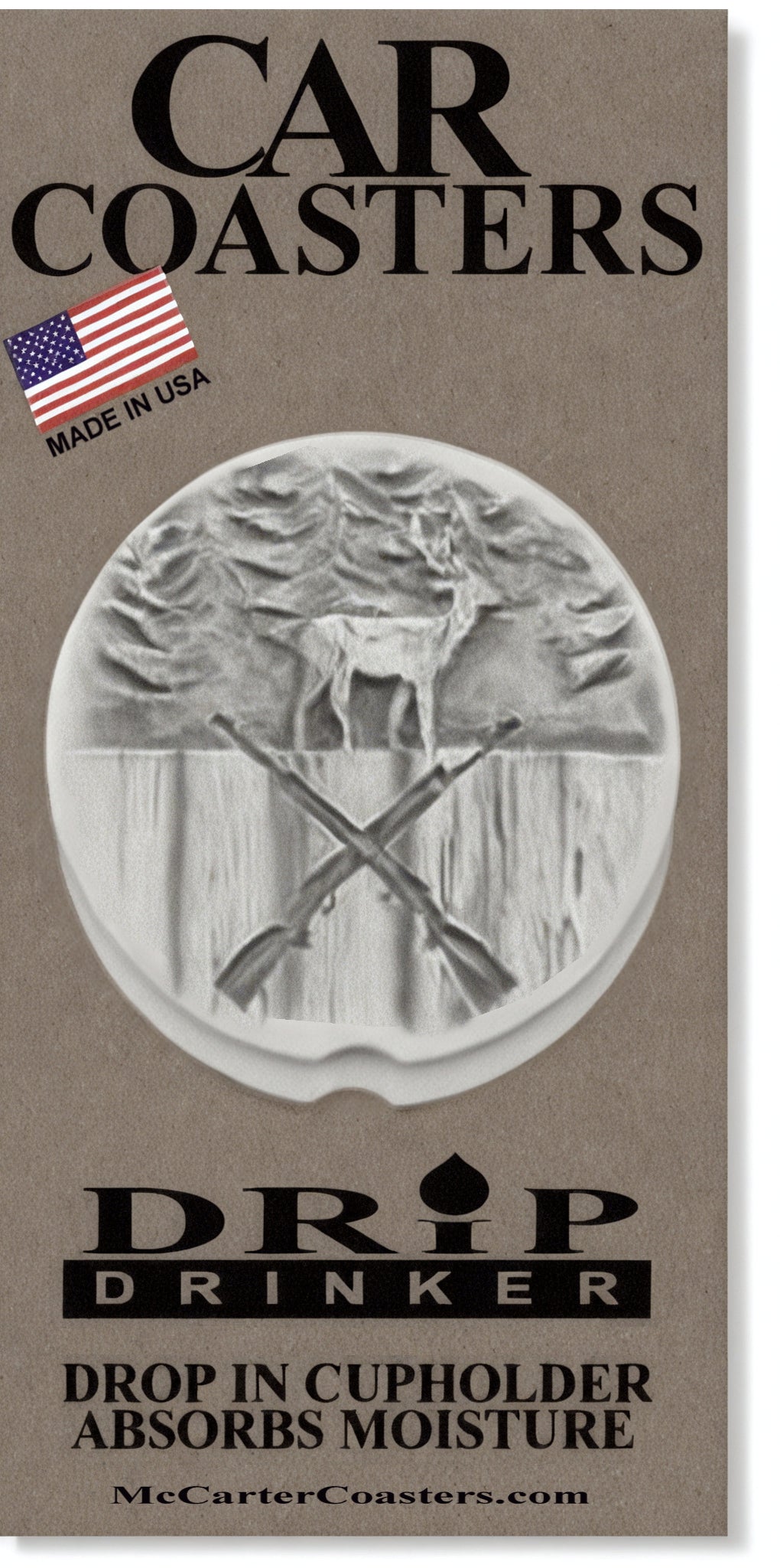 Deer Hunter Car Coasters