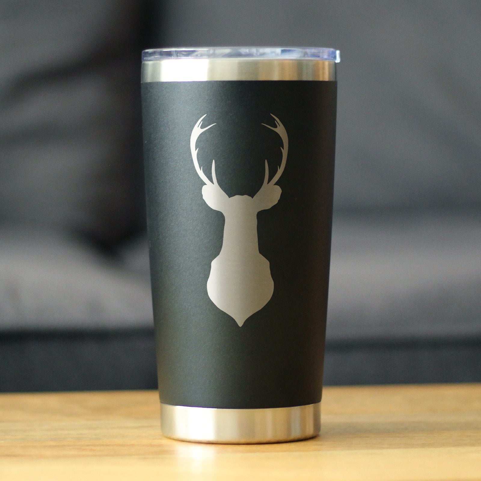 Deer Head - 20 oz Coffee Tumbler