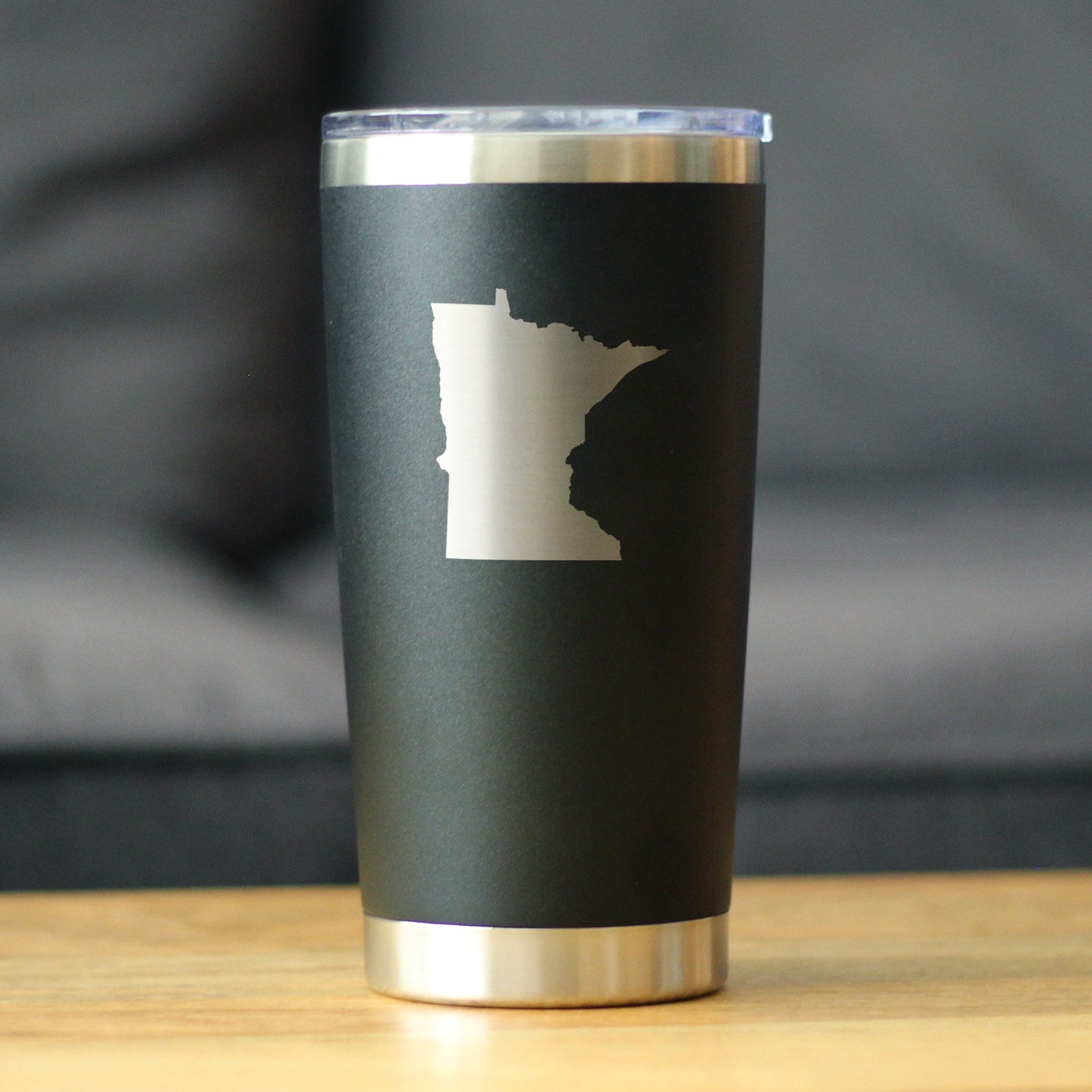 Minnesota State Outline - 20 oz Coffee Tumbler