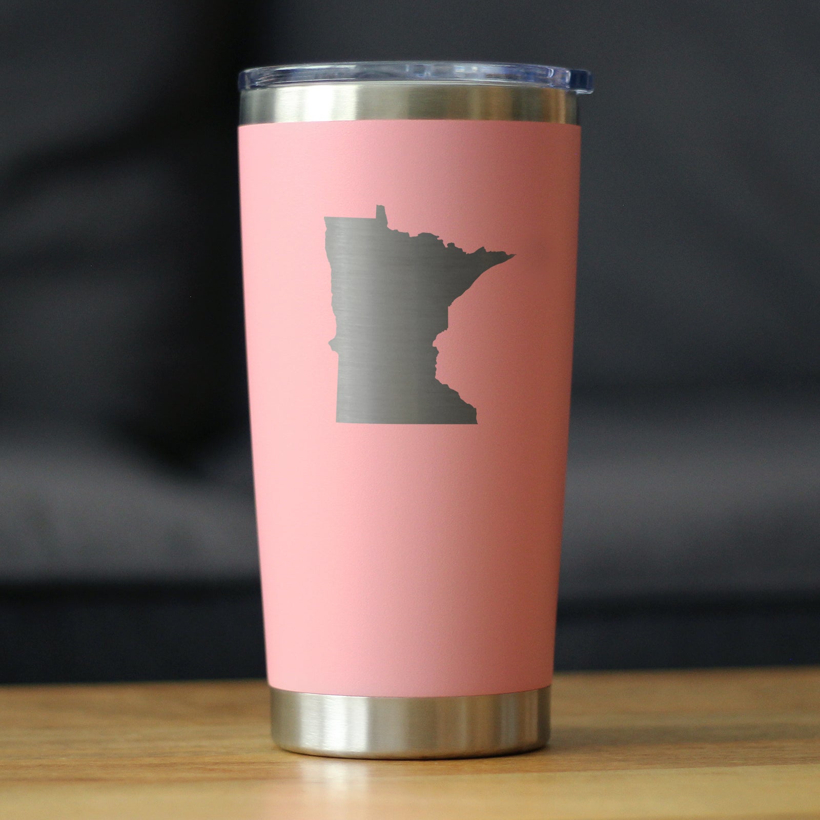 Minnesota State Outline - 20 oz Coffee Tumbler