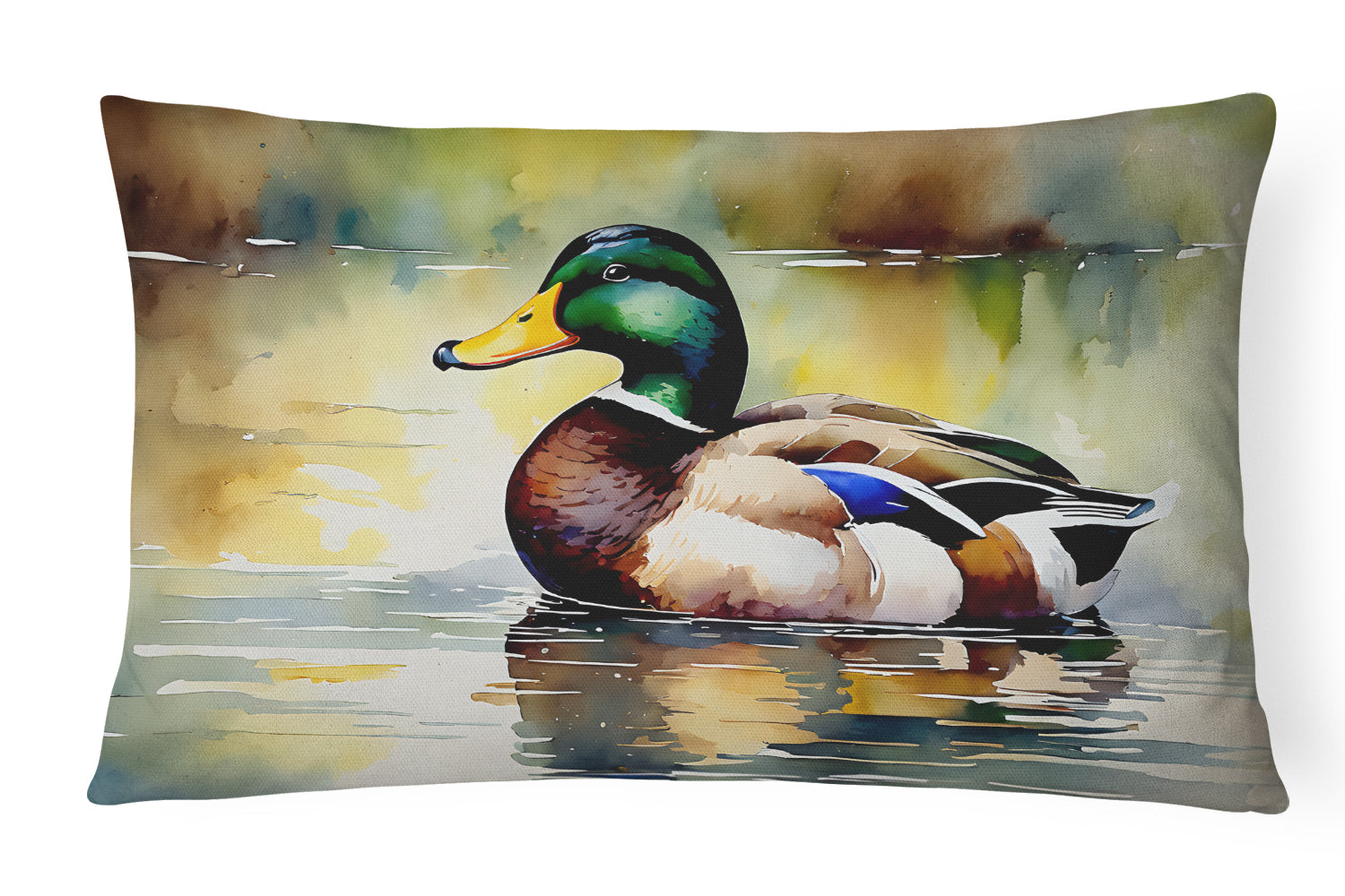 Mallard Throw Pillow