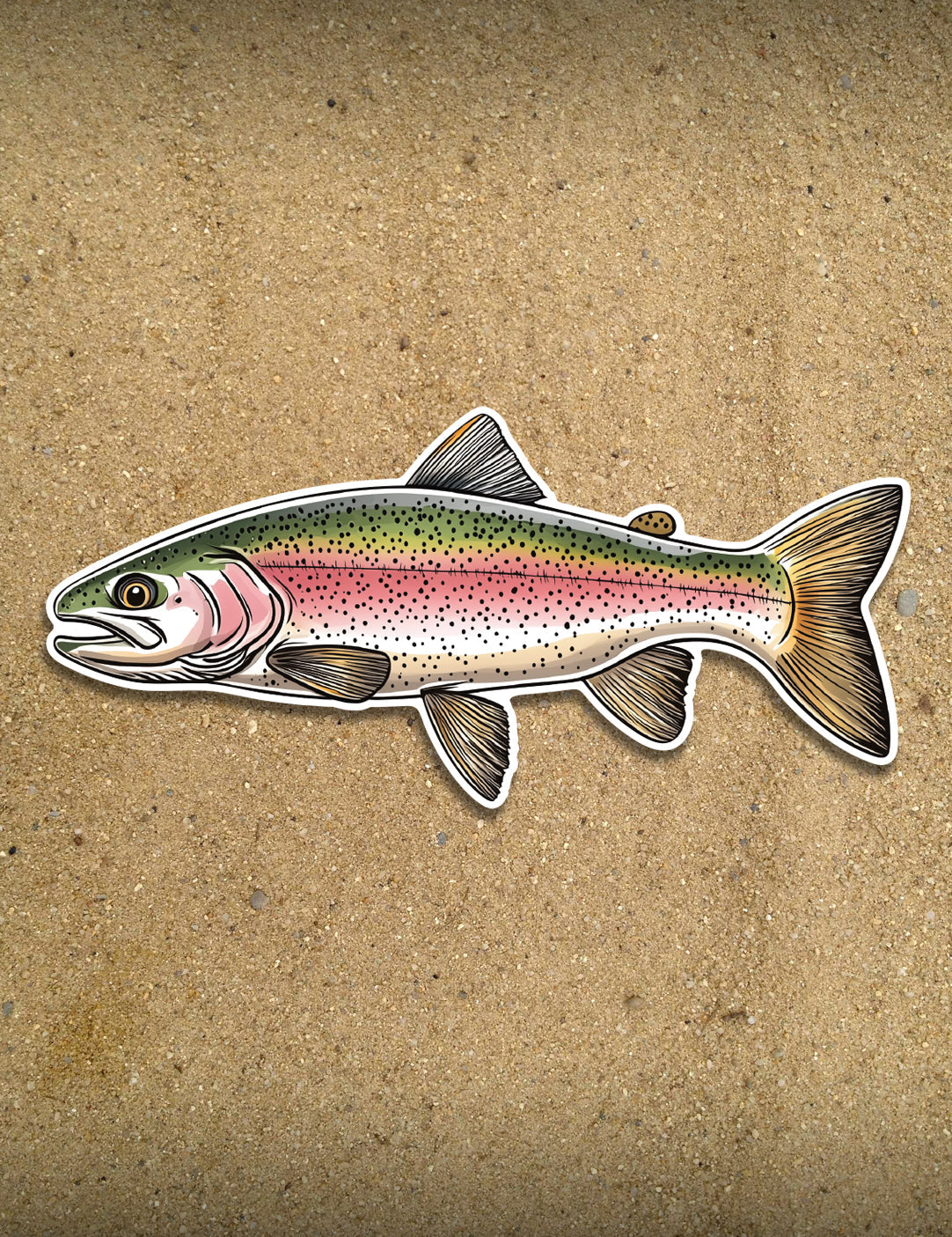 Trout - 7" Sticker
