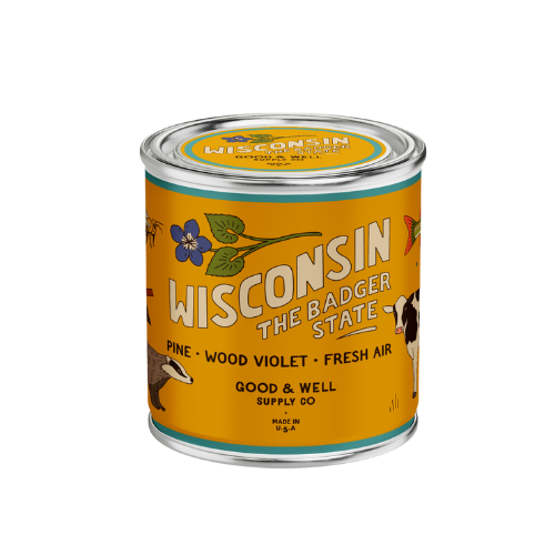 Wisconsin State Candle