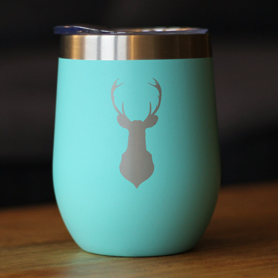 Deer Head - Wine Tumbler