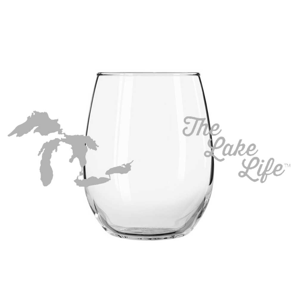 Wine Glass - The Lake Life