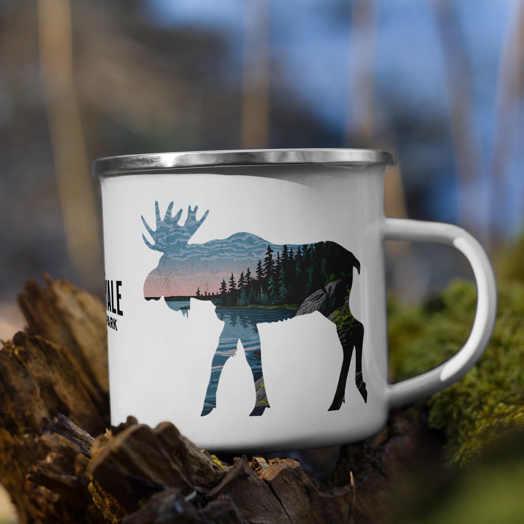 Isle Royale National Park Moose Camp Mug