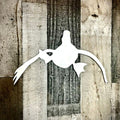 Metal Landing Duck w/ Feet Out | Wall Art