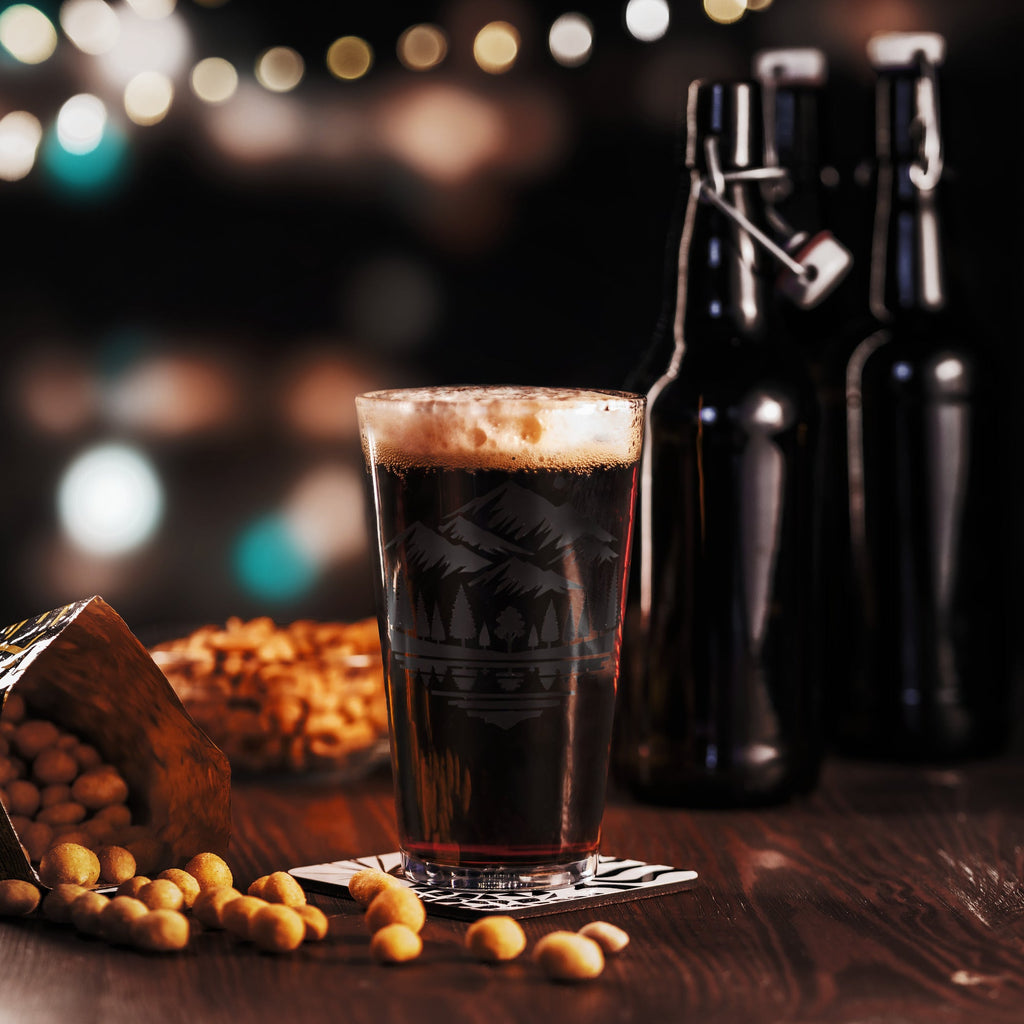 Alpine Reflection Pint Glass