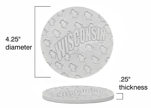 Wisconsin Drink Coasters